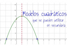 Modelos cuadráticos que se pueden utilizar en secundaria