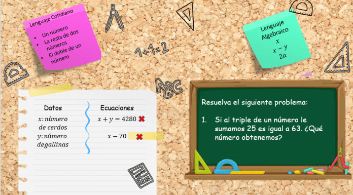Experiencia docente en los problemas de sistemas de ecuaciones