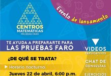 Centros Matemáticas Pruebas Faro