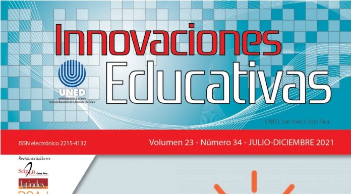 Revista Innovaciones Educativas y Didáctica de las Matemáticas