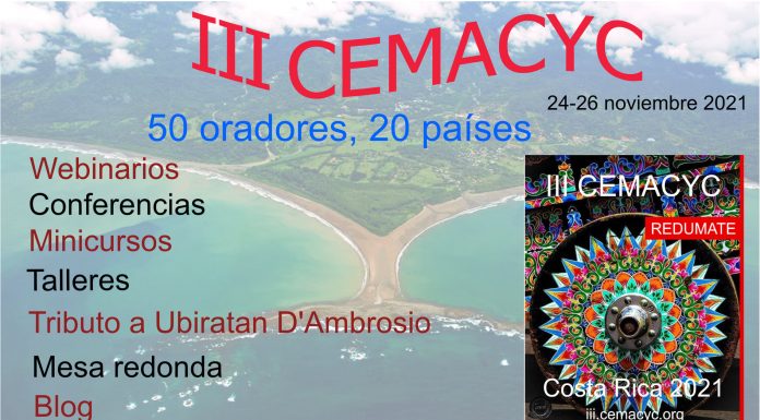III CEMACYC desde Costa Rica. Noviembre, 2021