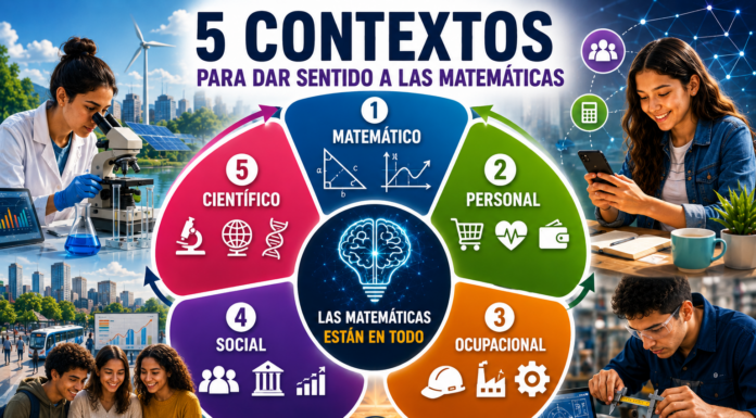 Cinco contextos para una Educación Matemática con sentido: del mundo personal a la comprensión científica de la realidad