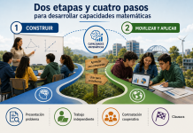 Dos etapas, cuatro pasos y una idea clave: cómo construir aprendizaje matemático que perdure